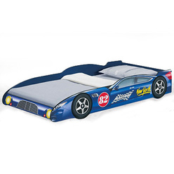Παιδικό Κρεβάτι Αυτοκίνητο New York 82 Blue 200 ΟΕΜ