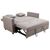 IMOLA Καναπές - Κρεβάτι, 2Θέσιος Ύφασμα Cappuccino 154x100x93cm