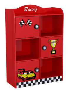 Βιβλιοθηκη Car Cube Red OEM