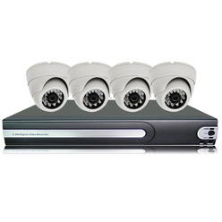 Σετ 4 κάμερες ΕΝΣΥΡΜΑΤΕΣ DVR ΜΕ ΚΑΤΑΓΡΑΦΙΚΟ H.264 ΟΕΜ