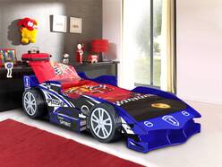 Παιδικό Κρεβάτι Αυτοκίνητο Formula 1 Blue OEM