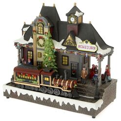 ΣΤΑΘΜΟΣ ΤΡΕΝΟΥ ME ΦΩΣ KAI ΚΙΝΗΣΗ 32Χ16Χ30ΕΚ ΡΕΥΜΑΤΟΣ ILIADIS