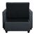 IMOLA Πολυθρόνα - Κρεβάτι - Ύφασμα Σκούρο Γκρι 100x102x92